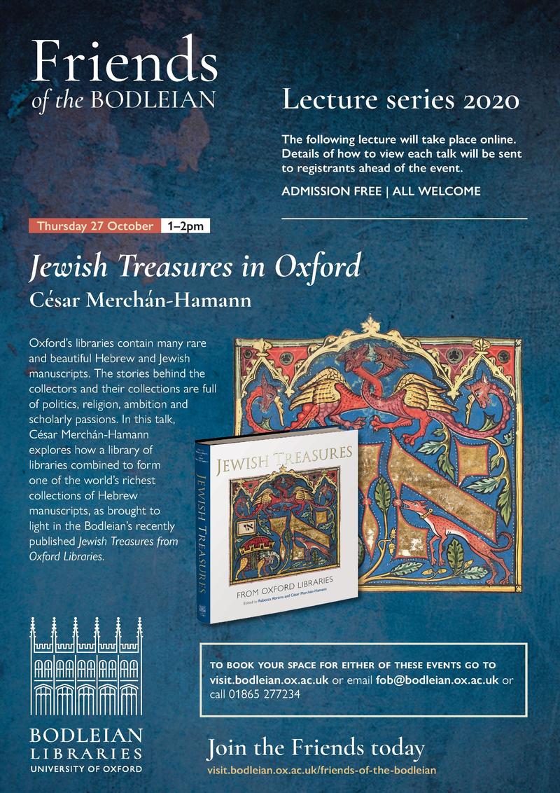 Jewish Treasures in Oxford