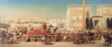 1867 Edward Poynter Israel in Egypt